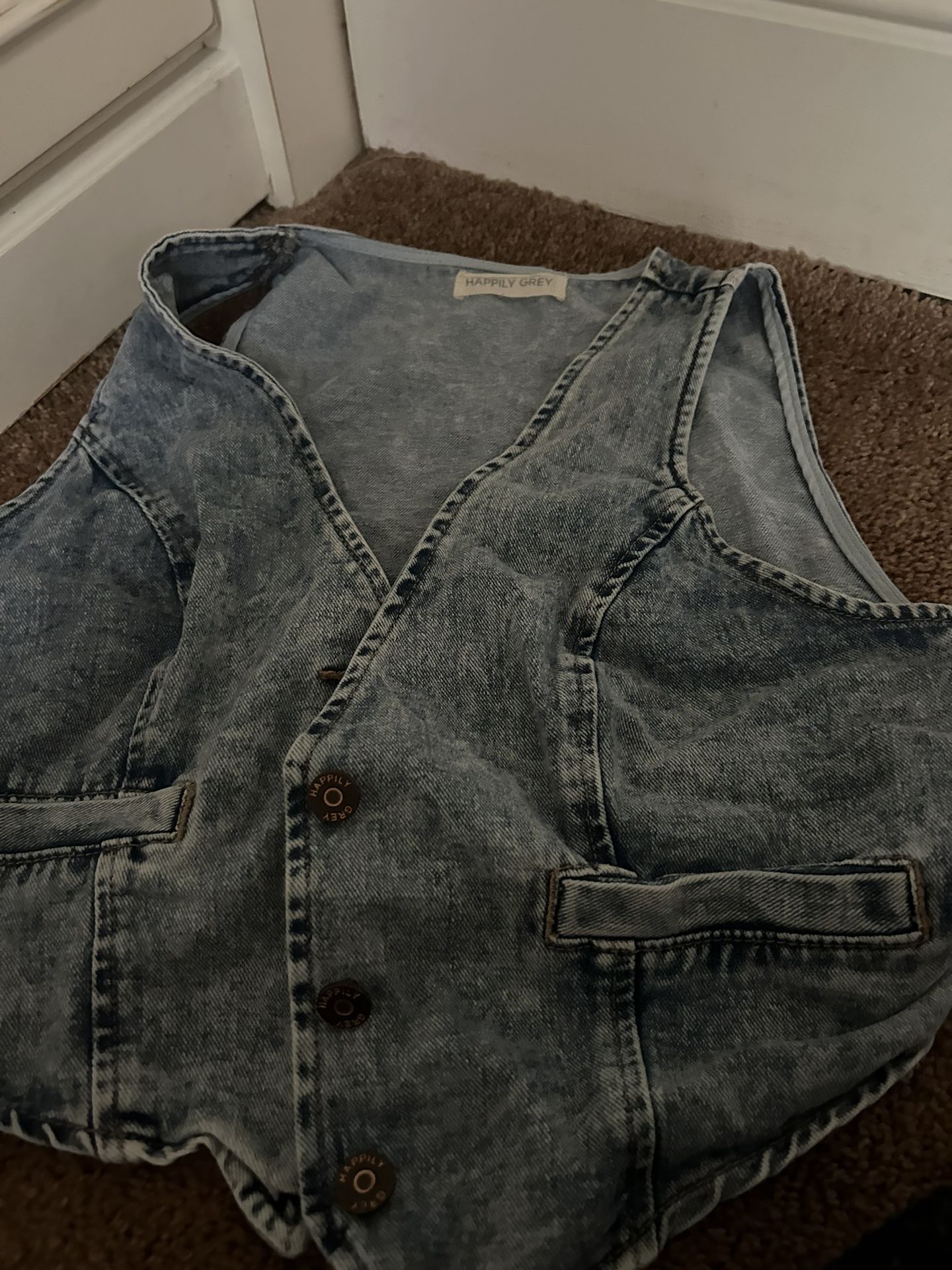 Jean Jacket Vest
