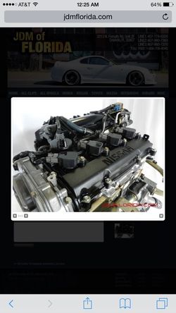 2002 - 2006 JDM LOW MILE NISSAN ALTIMA 2.5L ENGINE