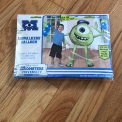 Monsters, Inc. Mike Wazowski Foil Airwalker Balloon 