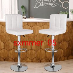 2 Pieces Chairs Bar Stools New In Box Available In 4  Different Colors Same Day Delivery 