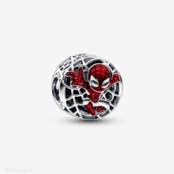 New Pandora Marvel Spider-Man Soaring City Charm