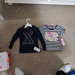 2 NWT Roca Wear Shirts 1 Long And 1 Short Sleeve