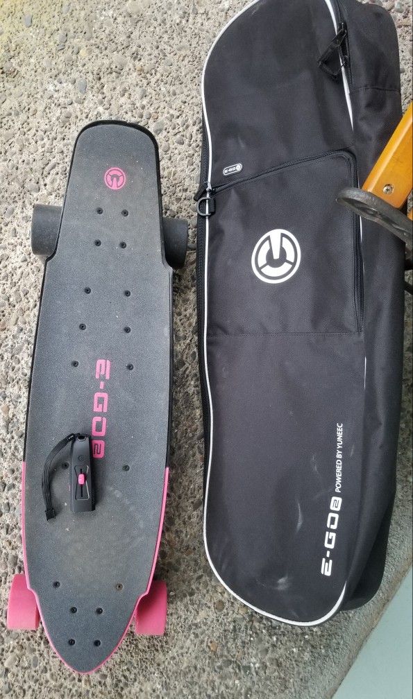 Yuneec EGO-2 Hot Pink Electric Skateboard