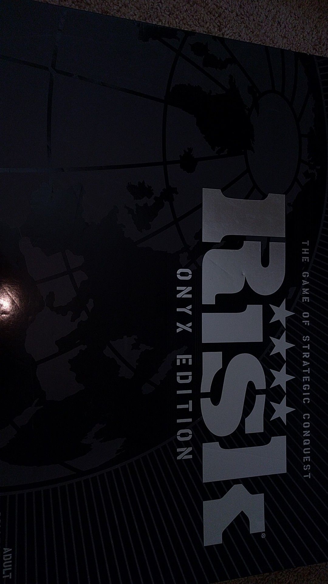 Risk Onyx Edition Board Game