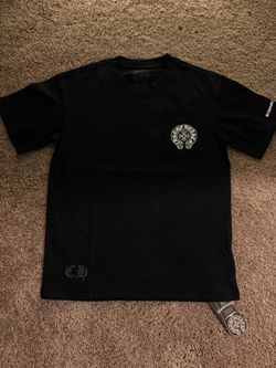 black Chrome hearts refurbished Tee