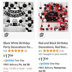 Birthday Decorations