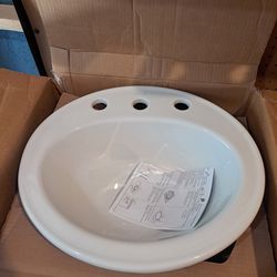 Kohler bathroom sink. 20 1/4 in