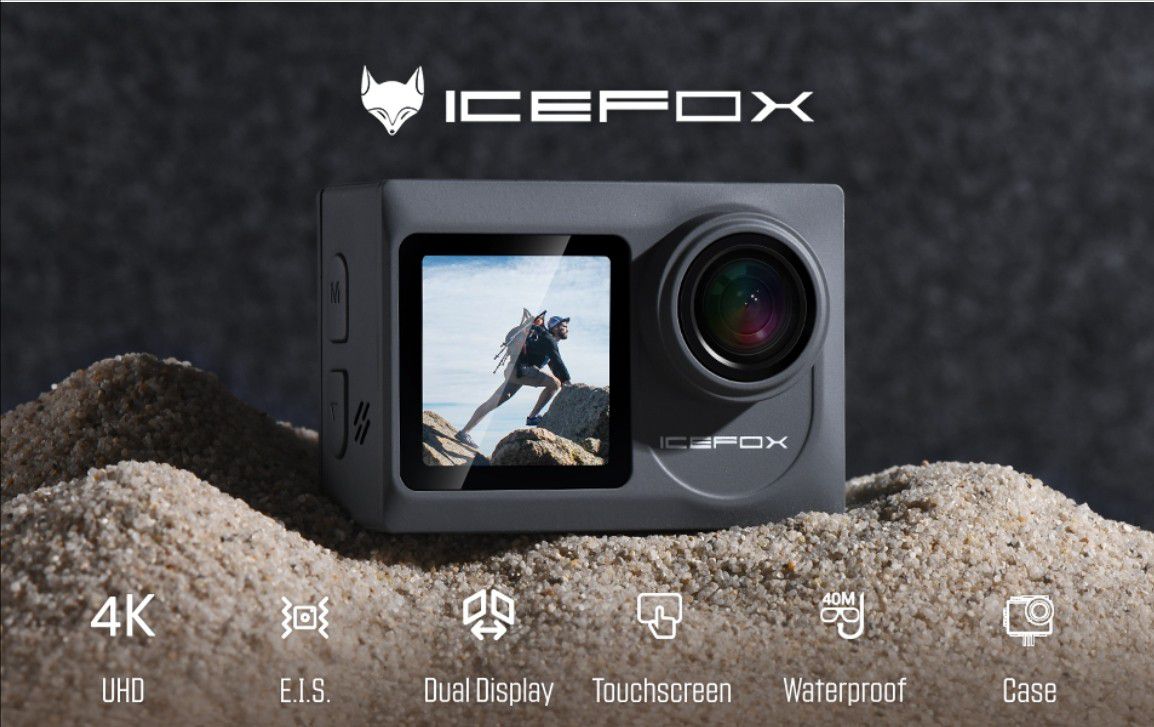 Action Camera 4K Underwater Camera External Microphone Waterproof 40M Ultra HD 20MP Camera 170°
