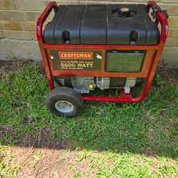Craftsman 5600 Watt Portable Generator w/ 10 hp Gen Tek OHV Engine