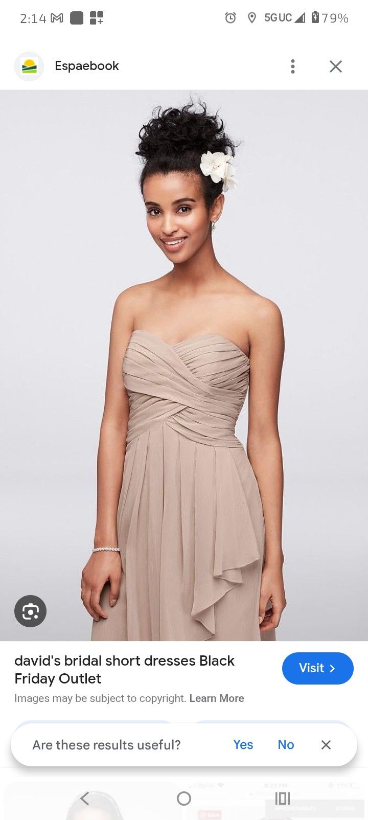 Bridesmaid's Dress From David's Bridal