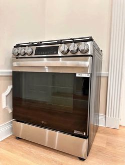 LG Stainless Steel Gas stove Oven