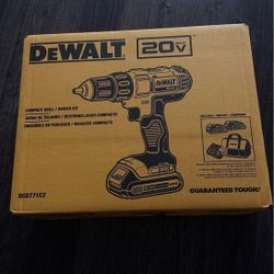 DEWALT 20V Max Cordless Drill/Driver Kit, 2 Batteries and Charger Included