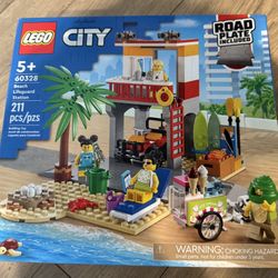 Lego City Beach Lifeguard station 60328