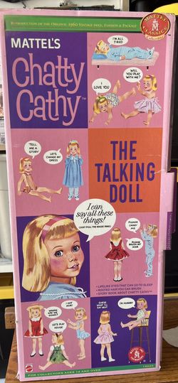 Muñeca Chatty Cathy Que Abla En Su Caja Original Vintage De 1959