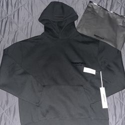 Essentials Fear Of God Hoodie (Stretch Limo/Black)