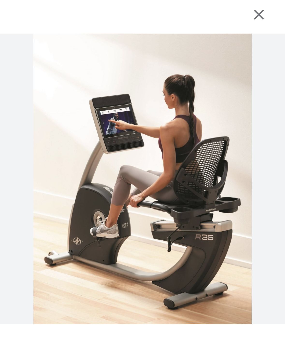 NordicTrack Commercial Series R35 Recumbent Exercise Bike