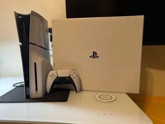 PS5 Slim Disc Edition 1TB Console W/ Controller $375