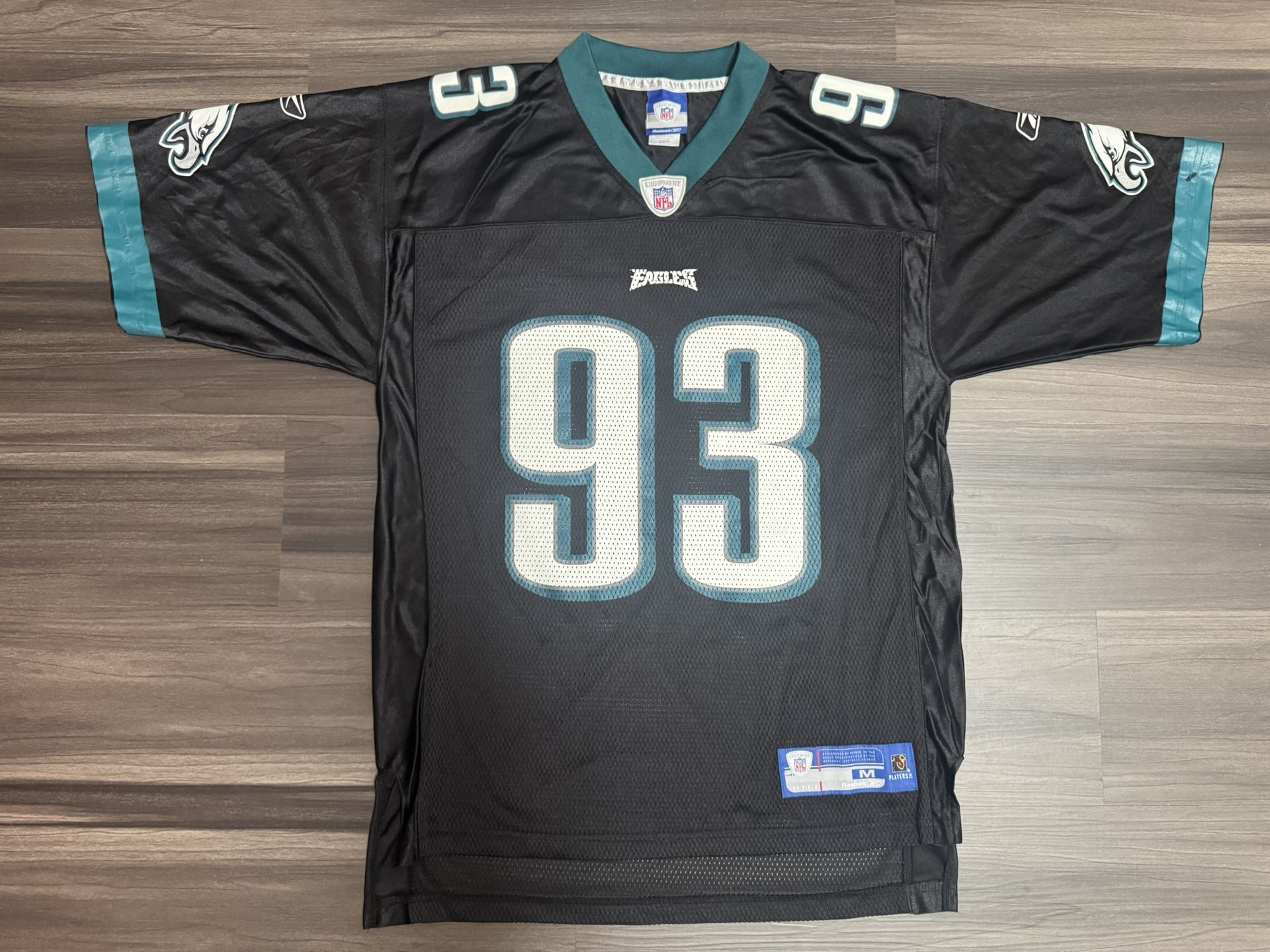 Vintage Philadelphia Eagles Jevon Kearse #93 On-Field Alternate Jersey Men’s M 