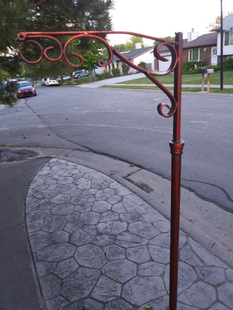 Plant hanger or patio ornament