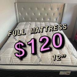 New Full Mattress Only $120