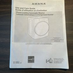 Amanda Front End Washer (new)