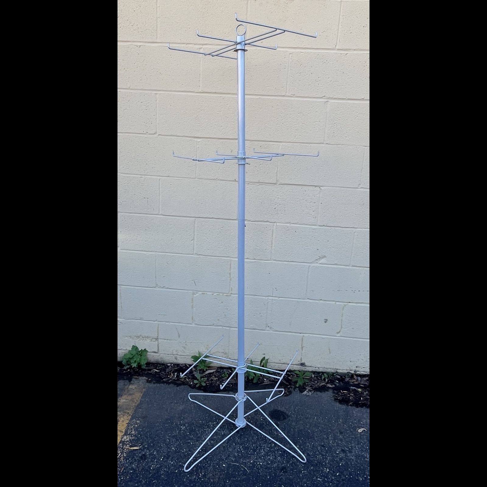 Metal display rack, commercial /business. 