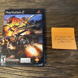 Jak X Racing PS2 PlayStation 2