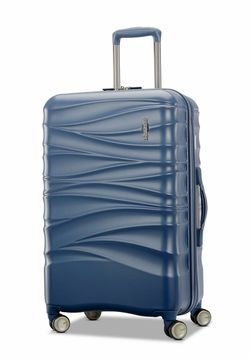 American Tourister Cascade Medium Checked &Carry-on Upright Spinner Luggage set