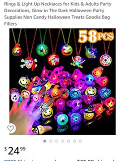 Halloween Party Favors 58pcs