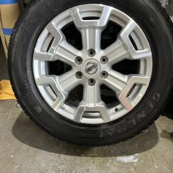 2015 - 2018 Nissan Titan OEM wheels + Air Intake Box 