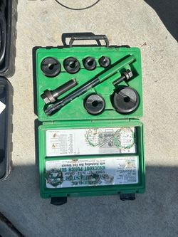 Greenlee 7238SB Knockout Punch Set