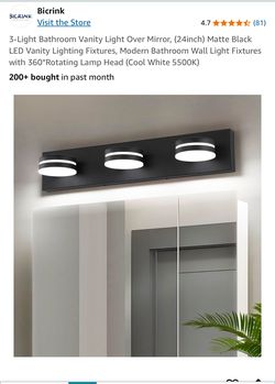 Led 3 Light Vanity 25 Inch