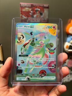 ❗️No trade❗️Mew futuristic rare pokemon 30th anniversary
