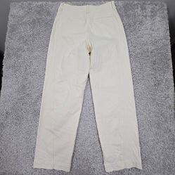 Madewell Jeans Womens 30 Cream High Rise Tapered Denim Office READ
