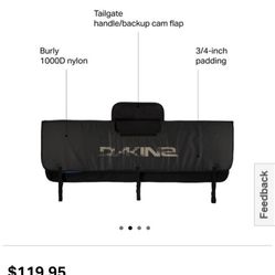 Tacoma Rear Door Cover DaKine 