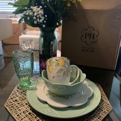 Vajilla Limón 20 Piezas Princess House 