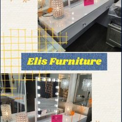 Bkack Friday Deal
Vanity 2 Large Drawers 
Hollywood Mirror LED 
Light Brightness Adjustable 
$349 + Tax
FREE LOCAL DELIVERY & SET UP
ONLINE SALES 
SHO