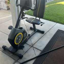 Cycle Exercise Sit Down And  a good workout. 