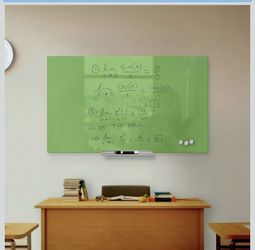 GLASS DRY ERASE MAGNETIC BOARD - Presentation + Study