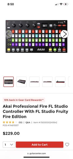 FL studio Fire Akai Professional
