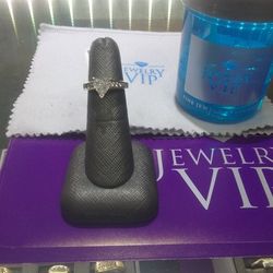 Beautiful Diamond Heart Ring