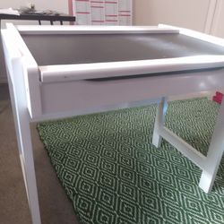 Kids desk with chalkboard top, drawer