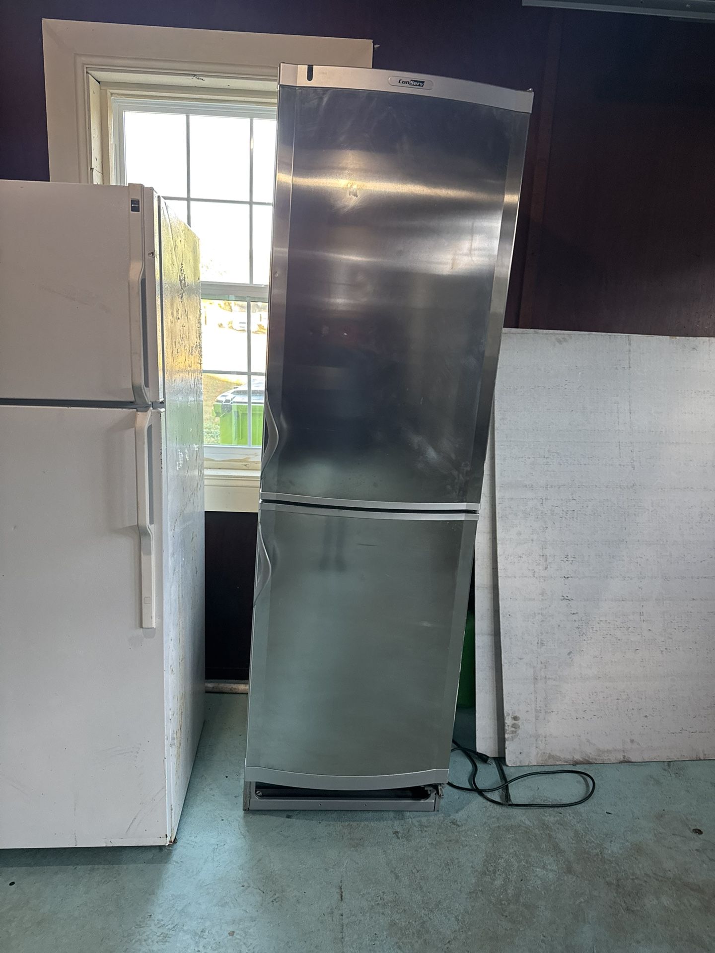Stainless Steel ConServe refrigerator