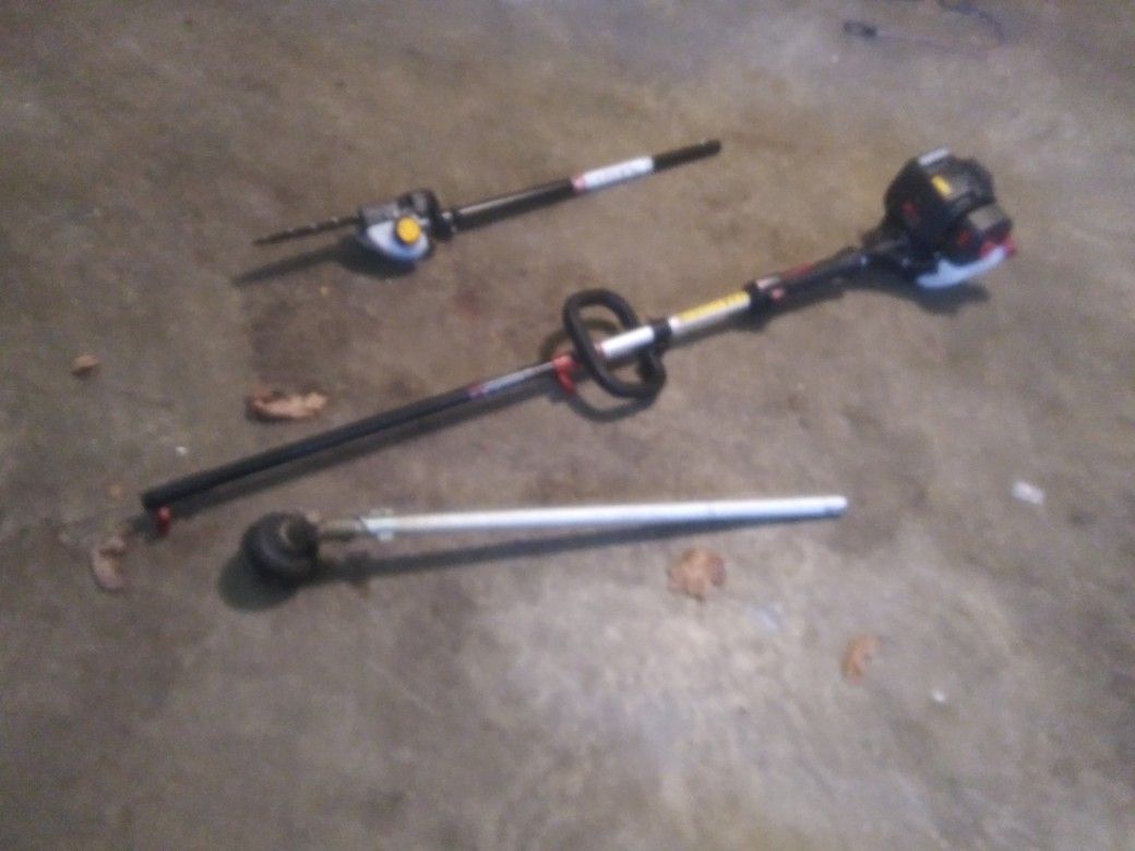 Craftsman weed eater and pole saw attachment