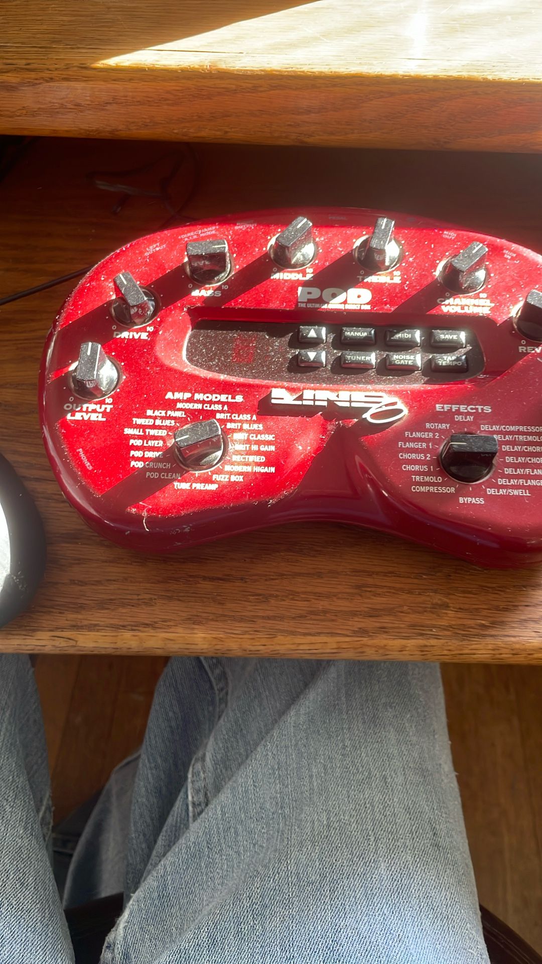 Line 6 Stomp Box POD