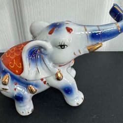 Vintage Porcelain Elephant Figurine just $3 