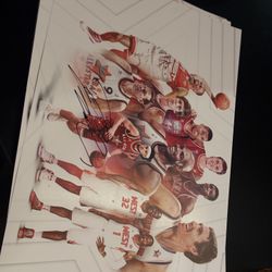 All Star Posters, Not Signed