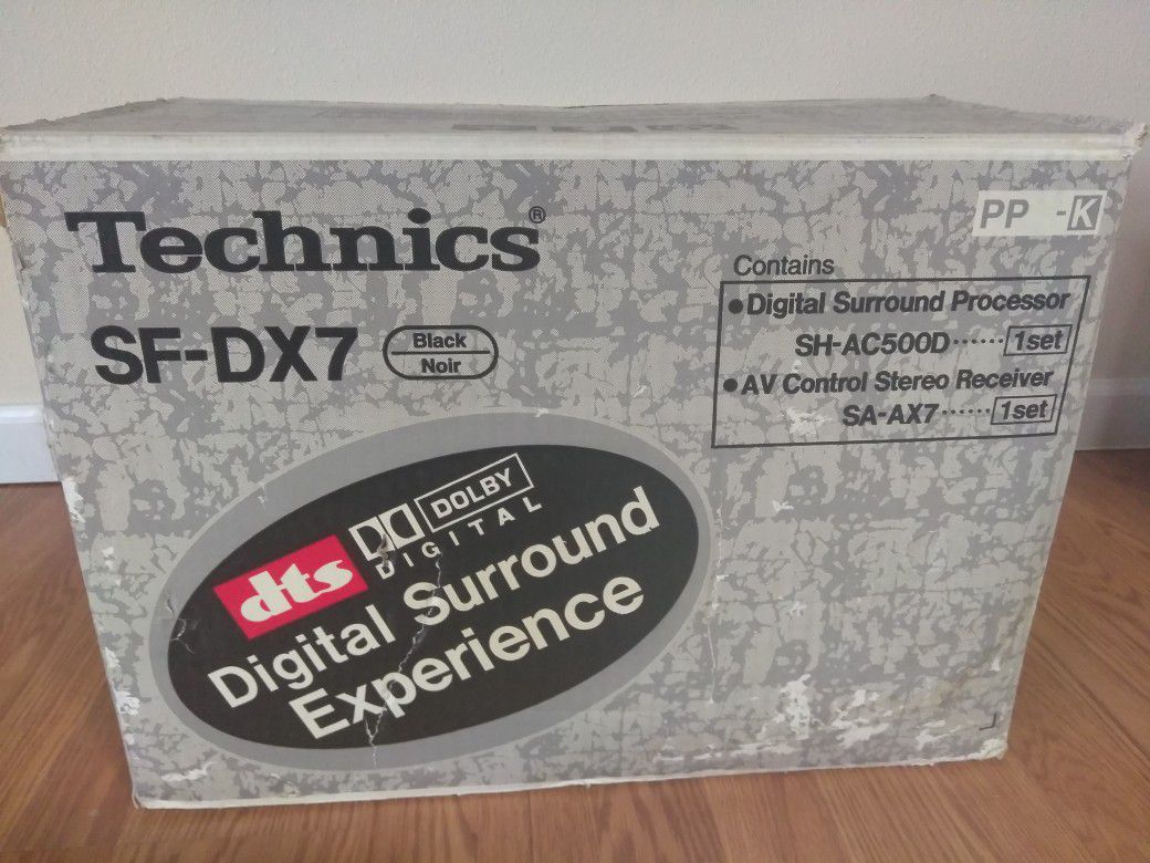 Technics SF-DX7 Receiver & Digital Processor