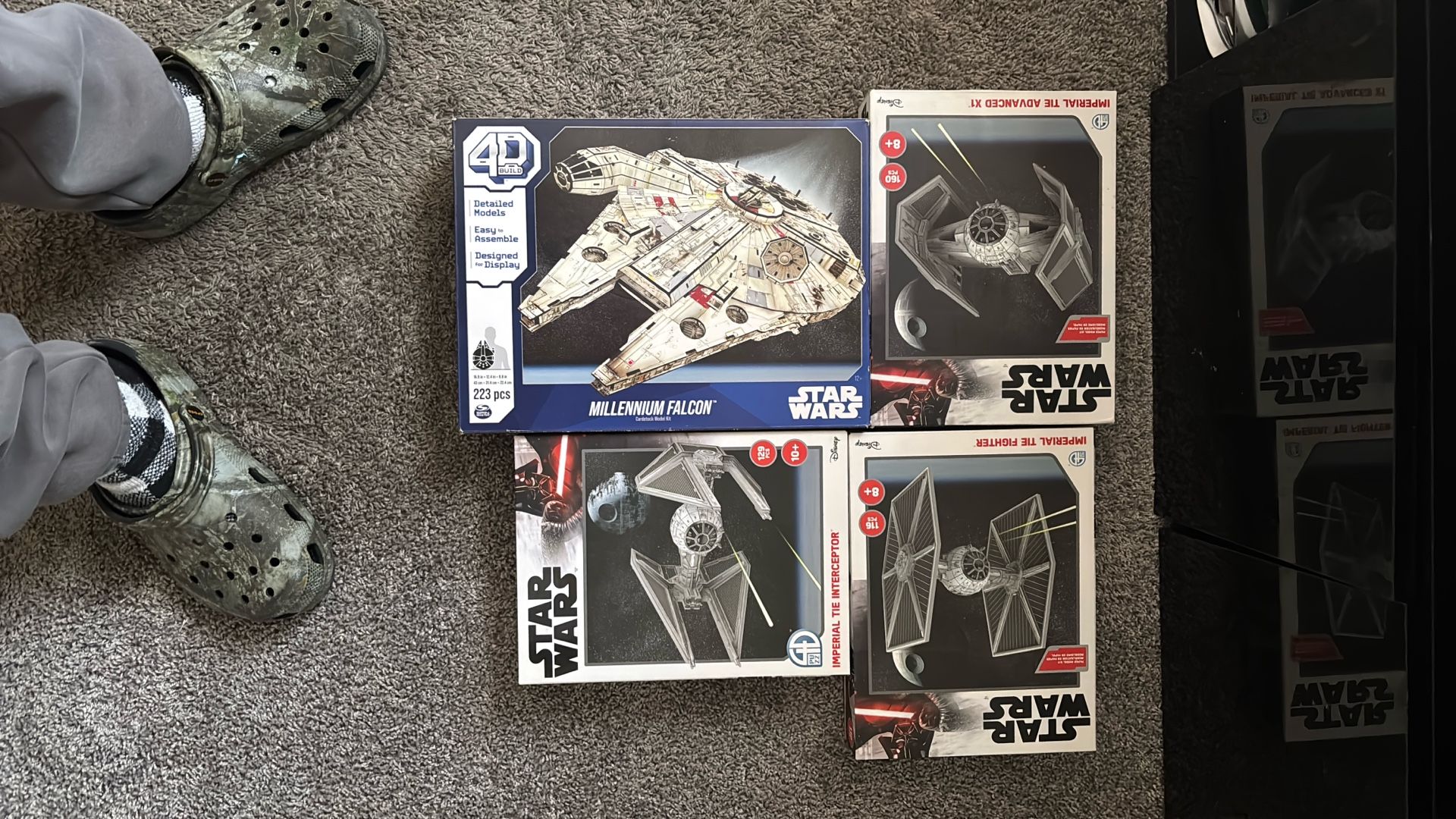 Star Wars card stock Model Kit