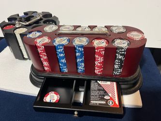 World Poker Tour Poker Chip Set with Caddy